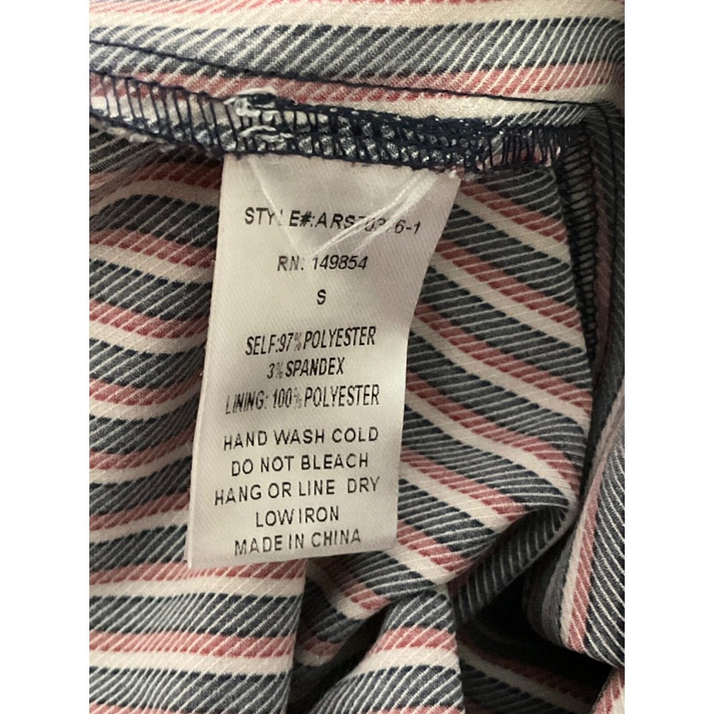 Women Stripe Pants Jumpsuit Multi Color Size S - Picture 5 of 7